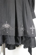 画像3: Amavel / Rosary Angelフィッシュテールワンピース F 黒 I-26-10-30-039-CA-OP-TE-ZI (3)