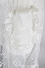 画像3: Eri Aino's collaboration / 愛野えり/マノンローズレースエプロン M 白 I-26-10-30-050-LO-SK-SA-ZI (3)