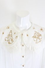 画像4: axes femme kawaii / 【Disney】ファンタジア/ブラウス M 白 I-26-10-30-005-AX-BL-TE-ZI (4)