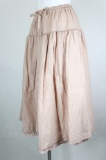 画像2: PINK HOUSE / アースギンガムミディスカート  ピンク I-26-10-30-081-LO-BL-TE-ZI (2)
