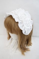 画像1: axes femme kawaii / プチリボンヘッドドレス  白 I-26-10-30-108-AX-AC-SA-ZI (1)