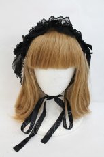 画像3: Moi-meme-Moitie / はしごリボンヘッドドレス  黒 I-26-10-30-109-MO-AC-SA-ZI (3)