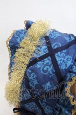 画像4: metamorphose / Dress roomブリム付ヘッドドレス  ロイヤルブルー I-26-10-30-110-ME-AC-SA-ZI (4)