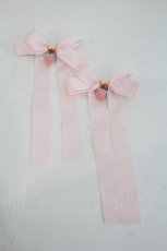 画像1: LOLITAその他(お買取対象外) / いちごリボンクリップセット  ピンク I-26-10-30-117-LO-AC-SA-ZI (1)