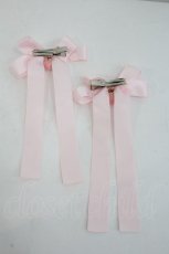 画像2: LOLITAその他(お買取対象外) / いちごリボンクリップセット  ピンク I-26-10-30-117-LO-AC-SA-ZI (2)