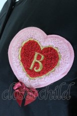 画像4: BABY,THE STARS SHINE BRIGHT / うさくみゃちゃんのSweet Loveスタジアムジャンパー  黒Ｘピンク I-26-10-30-021-BA-JA-SA-ZI (4)