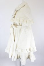 画像2: ATELIER PIERROT / Holy Night Cape Coat  アイボリー I-26-10-30-027-EL-CO-SA-ZI (2)