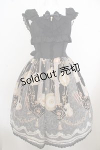 ALICE and the PIRATES / Tea time nostalgia柄ジャンパースカートII型 O-23-09-24-023-PA-OP-IG-OS