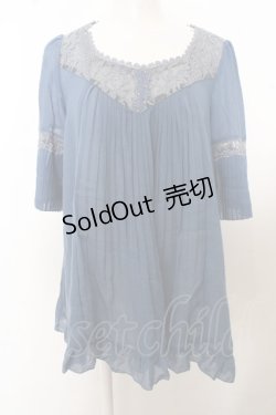 画像1: 【SALE】axes femme / プリーツ使いトップス O-23-09-28-215-AX-TO-OA-ZT190