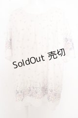 axes femme / フラワー柄オフショルトップス O-23-09-29-001-AX-TO-OA-ZI