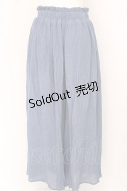 画像3: axes femme / 裾レース楊柳ワイドパンツ O-23-09-29-1067-AX-PA-OW-ZT266