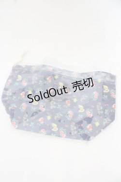 画像1: axes femme / BAGノベルティ巾着付きビニールバッグ（フルーツ柄） O-23-09-29-1086-AX-BG-IG-ZT286