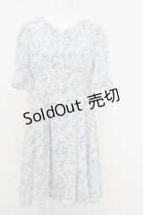 LODISPOTTO / ウエストスピンドル花柄ワンピース O-23-09-29-152-LO-OP-IG-ZT037