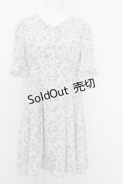 画像1: LODISPOTTO / ウエストスピンドル花柄ワンピース O-23-09-29-152-LO-OP-IG-ZT037