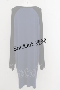 画像2: 【SALE】NieR CLOTHING / BIGラグランカットソー O-23-09-30-089-PU-TO-YM-ZT077