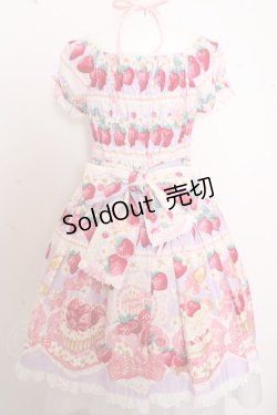 画像5: Angelic Pretty / Strawberry Whipミニ袖ワンピース O-23-09-30-1050-AP-OP-IG-OS