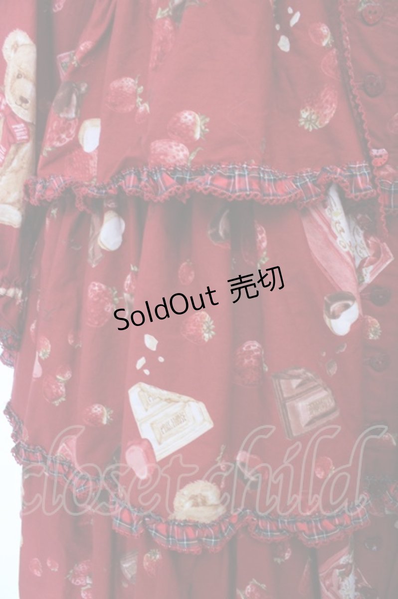 画像3: PINK HOUSE / TS☆strawberry choco bearワンピース O-23-09-30-1130-LO-TO-YM-OS (3)