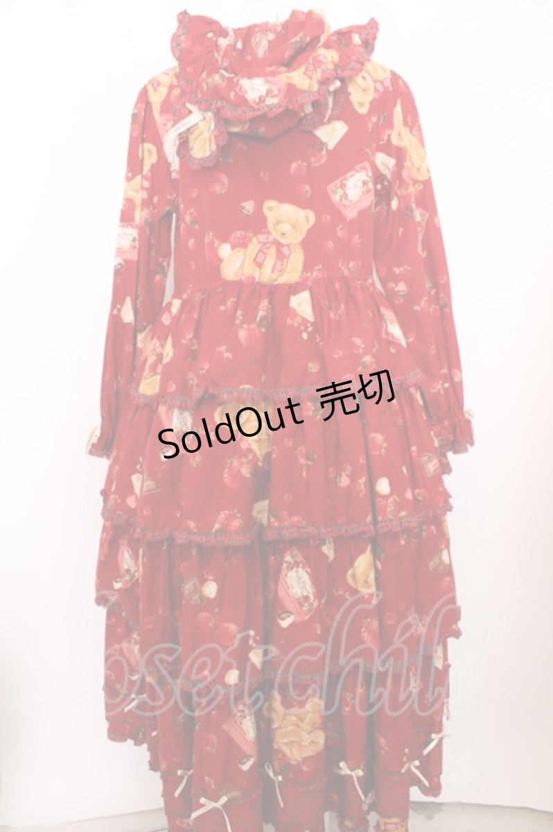 画像5: PINK HOUSE / TS☆strawberry choco bearワンピース O-23-09-30-1130-LO-TO-YM-OS (5)