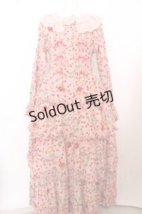 PINK HOUSE / ☆キャットチェリードロッププリントワンピース O-23-09-30-1131-LO-OP-YM-OS