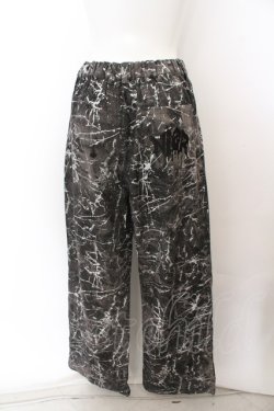 画像3: NieR Clothing / 裾WIDE METALLIC SPLA DENIM PANTS O-23-10-11-005-PU-PA-OA-ZT-D381