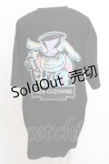 【SALE】NieR CLOTHING / BACK DESIN BI　TEE O-23-10-11-030-PU-BL-OA-ZT188