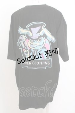 画像1: 【SALE】NieR CLOTHING / BACK DESIN BI　TEE O-23-10-11-030-PU-BL-OA-ZT188