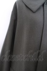 画像2: 【SALE】Jane Marple Dans Le Saｌon / Lamb melton cross collar コート M グリーン O-23-10-15-038-JM-CO-IG-ZTC053 (2)