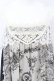 画像2: Jane Marple / フェアリーテイルスカーフプリントのドレス M クロ×アイボリー O-23-10-16-037-JM-OP-IG-ZI (2)