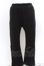 画像1: 【SALE】Candy Stripper / ニットパンツ 2 ブラック O-23-10-19-071-PU-PA-IG-ZT078 (1)