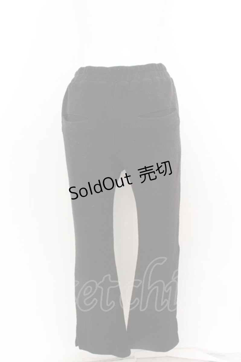 画像3: 【SALE】Candy Stripper / ニットパンツ 2 ブラック O-23-10-19-071-PU-PA-IG-ZT078 (3)
