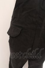 画像3: 【SALE】RNA / フラップスリムサロペット M ブラック O-23-10-19-087-PU-OP-IG-ZT118 (3)