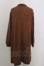 画像3: 【SALE】axes femme / トッパーカーデレイヤードトップス  ブラウン×オフシロ O-23-10-21-123-AX-TO-IG-ZT350 (3)