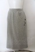 NieR Clothing / 防寒裏起毛スカート  グレー O-23-10-28-115-PU-SK-IG-ZT407