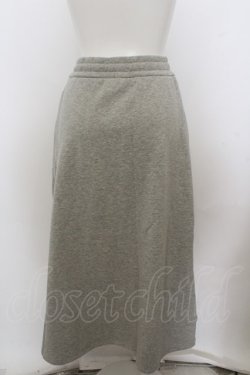 画像3: NieR Clothing / 防寒裏起毛スカート  グレー O-23-10-28-115-PU-SK-IG-ZS