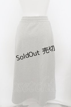 画像3: 【SALE】NieR CLOTHING / 防寒裏起毛スカート  グレー O-23-10-28-115-PU-SK-IG-ZT407