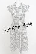 MILK / リリカ dress  シロｘクロ O-23-10-30-072-ML-OP-YM-ZT178