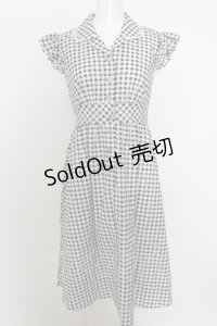 MILK / リリカ dress  シロｘクロ O-23-10-30-072-ML-OP-YM-ZT178