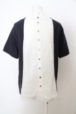 画像2: 【SALE】Jane Marple Dans Le Saｌon / バックブラウスTシャツ M クロ O-23-10-30-013-JM-TS-YM-ZT089 (2)