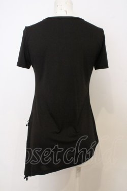 画像3: Qutie Frash / 胸ベルテッドTシャツ  ブラック O-23-11-11-045-QU-TO-IG-OS