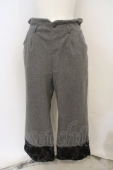 axes femme / サイド釦仕様２WAYパンツ  グレー O-23-11-18-069-AX-PA-IG-ZT263