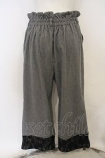 画像2: 【SALE】axes femme / サイド釦仕様２WAYパンツ  グレー O-23-11-18-069-AX-PA-IG-ZT263 (2)