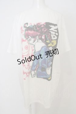 画像1: 【SALE】NieR CLOTHING / 擬人化NieRちゃんWHITE CUTSEW XL ホワイト O-23-11-19-032-PU-TS-IG-ZT337