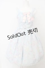 Angelic Pretty / Moco moco Bunnysジャンパースカート  サックス O-23-11-22-104-AP-OP-OW-OS