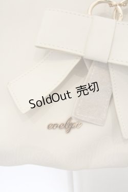 画像2: evelyn / スクエアショルダーミニバッグ  アイボリー O-23-11-26-114-LO-BG-IG-ZT346