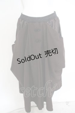 画像1: 【SALE】Qutie Frash / 袴ロンスカ  ブラウン O-23-11-26-025-QU-PA-YM-ZT339