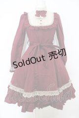 Victorian maiden / クラシカルドールドレス - ワイン O-23-11-27-055-CL-OP-OW-OS