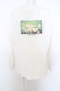 axes femme / アソートフラワーＴシャツ  シロ O-23-11-27-082-AX-TO-IG-ZT350