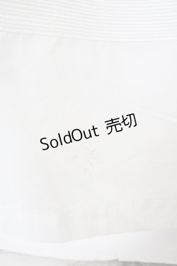 画像2: 【SALE】PINK HOUSE / タックロングスカート  シロ O-23-11-29-006-LO-SK-IG-ZT329