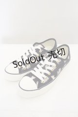 Franche Lippee / ねこ図鑑スニーカー S ネイビー O-23-11-30-1068-LO-SH-OW-ZT346