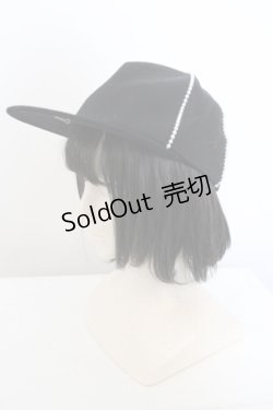 画像1: MILK / パールラインキャップ  クロ O-23-11-30-1127-ML-AC-IG-ZT308
